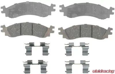 AC Delco Ceramic Front Disc Brake Pad Set with Hardware - 14D1158CH