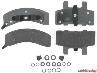 AC Delco Ceramic Front Disc Brake Pad Set with Hardware - 14D369CH