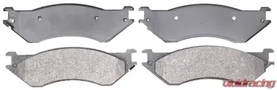 AC Delco Semi-Metallic Front Disc Brake Pad Set with Wear Sensor - 14D702M