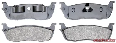 AC Delco Semi-Metallic Rear Disc Brake Pad Set - 14D711M