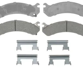 AC Delco Semi-Metallic Front Disc Brake Pad Set with Hardware