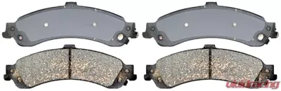 AC Delco Ceramic Rear Disc Brake Pad Set with Hardware - 14D834CH