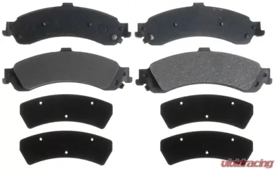 AC Delco Semi-Metallic Rear Disc Brake Pad Set with Wear Sensor - 14D834M