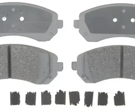 AC Delco Ceramic Front Disc Brake Pad Set with Hardware