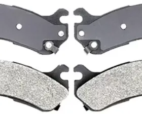 AC Delco Ceramic Rear Disc Brake Pad Set with Hardware