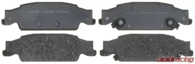 AC Delco Ceramic Rear Disc Brake Pad Set with Hardware - 14D922CH