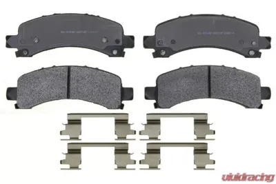 AC Delco Semi-Metallic Rear Disc Brake Pad Set - 17D974AMH