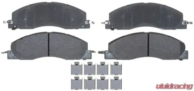 AC Delco Semi-Metallic Front Disc Brake Pad Set with Hardware - 14D1399MH