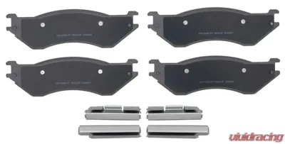 AC Delco Semi-Metallic Front Disc Brake Pad Set with Hardware - 14D842MH