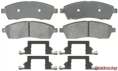 AC Delco Semi-Metallic Rear Disc Brake Pad Set - 17D757MH
