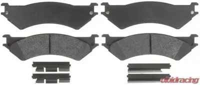AC Delco Semi-Metallic Rear Disc Brake Pad Set - 17D802MH