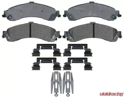 AC Delco Semi-Metallic Rear Disc Brake Pad Set - 17D834MH