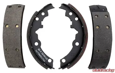 AC Delco Bonded Rear Drum Brake Shoe Set - 17553B