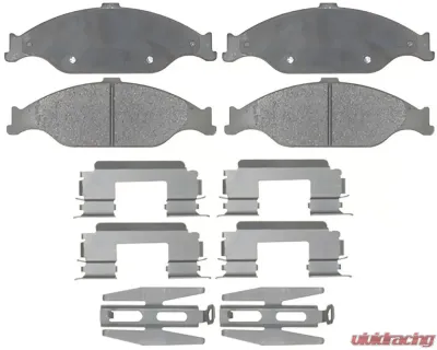 AC Delco Ceramic Front Disc Brake Pad Set - 14D804CH