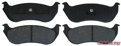 AC Delco Ceramic Rear Disc Brake Pad Set - 14D881CH