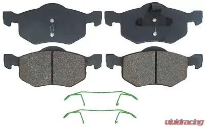 AC Delco Ceramic Front Disc Brake Pad Set - 14D843CH