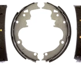 AC Delco Riveted Rear Drum Brake Shoe Set