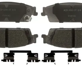 AC Delco Ceramic Rear Disc Brake Pad Set