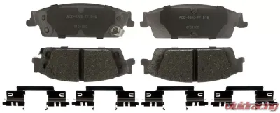 AC Delco Ceramic Rear Disc Brake Pad Set - 14D1707CHF1