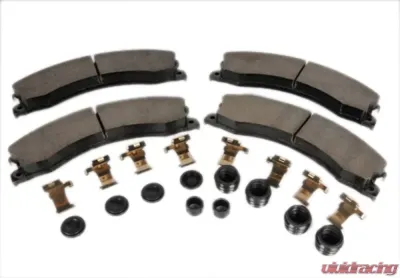 AC Delco Rear Disc Brake Pad Set with Clips, Boots, and Caps - 171-1023