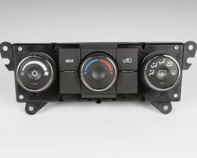 AC Delco Heating and Air Conditioning Control Panel with Rear Window Defogger Switch