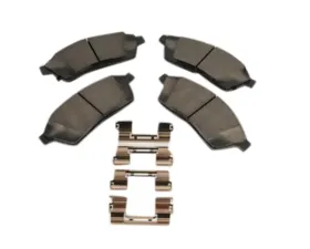 AC Delco Front Disc Brake Pad Set with Clips