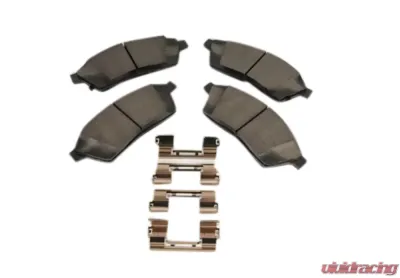 AC Delco Front Disc Brake Pad Set with Clips - 171-1077