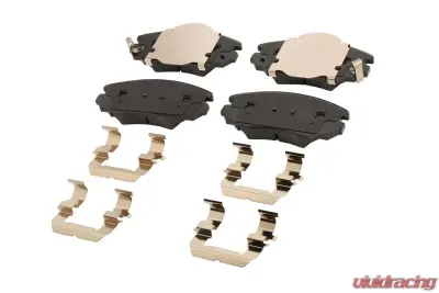 AC Delco Front Disc Brake Pad Set with Clips and Shims - 171-1072