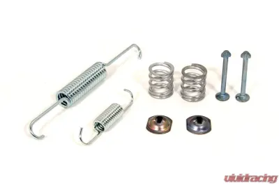 AC Delco Rear Parking Brake Hold Down Spring Kit with Springs and Pins - 23299313