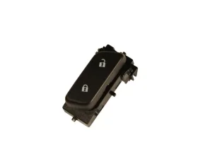 AC Delco Ebony Driver Side Door Lock Switch with Blue Lagoon Backlighting