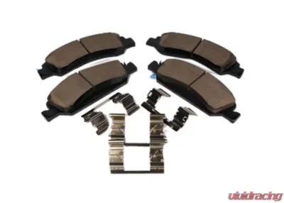 AC Delco Front Disc Brake Pad Set with Clips - 171-1007