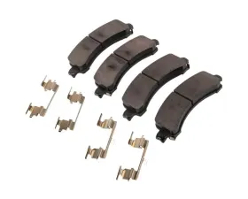 AC Delco Rear Disc Brake Pad Set with Clips