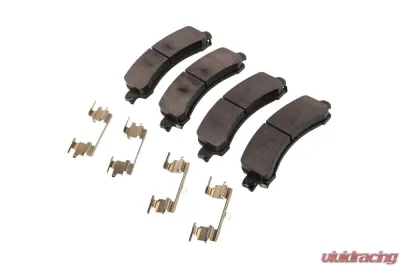 AC Delco Rear Disc Brake Pad Set with Clips - 171-1233