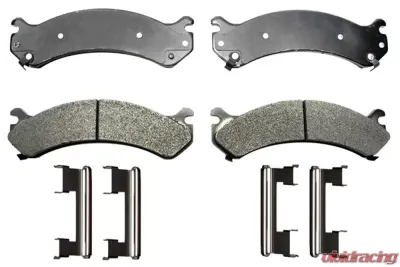 AC Delco Semi-Metallic Front Disc Brake Pad Set - 17D784MH