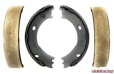 AC Delco Bonded Rear Drum In-Hat Parking Brake Shoe Set - 17771B