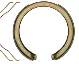 AC Delco Bonded Rear Drum In-Hat Parking Brake Shoe Set