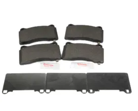 AC Delco Front Disc Brake Pad Set with Shims and Lubricant