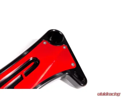 Agency Power Billet Shock Tower Mount Red Can-Am Maverick X3 2017-2025 - AP-BRP-X3-230-RD