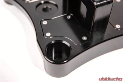 Agency Power Black Billet Radius Rod Plate w/ D-Ring Can-Am Maverick X3 2017-2025 - AP-BRP-X3-250-BLK