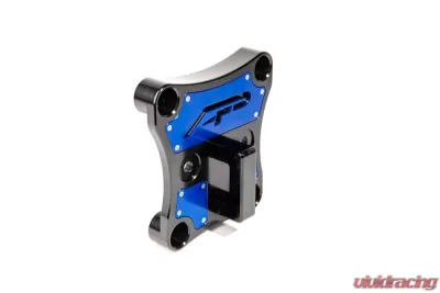 Agency Power Blue Billet Radius Rod Plate w/ D-Ring Can-Am Maverick X3 2017-2025 - AP-BRP-X3-250-BLU