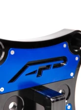 Agency Power Blue Billet Radius Rod Plate w/ D-Ring Can-Am Maverick X3 2017-2025                                     - AP-BRP-X3-250-BLU - Image 2