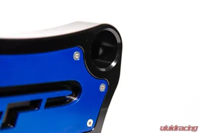 Agency Power Blue Billet Radius Rod Plate w/ D-Ring Can-Am Maverick X3 2017-2025 - AP-BRP-X3-250-BLU