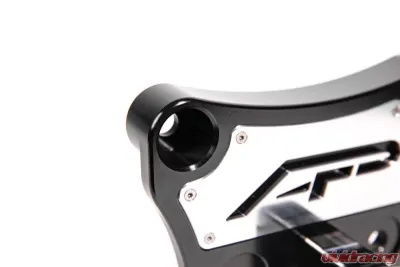Agency Power Silver Billet Radius Rod Plate w/ D-Ring Can-Am Maverick X3 2017-2025 - AP-BRP-X3-250-SIL