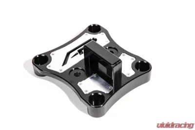 Agency Power Silver Billet Radius Rod Plate w/ D-Ring Can-Am Maverick X3 2017-2025 - AP-BRP-X3-250-SIL