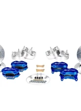 Agency Power Big Brake Kit Front and Rear Blue Ice Polaris RZR Turbo                                     - AP-RZR-460-BLU - Image 20
