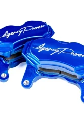 Agency Power Big Brake Kit Front and Rear Blue Ice Polaris RZR Turbo                                     - AP-RZR-460-BLU - Image 2