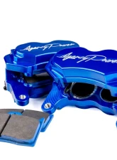 Agency Power Big Brake Kit Front and Rear Blue Ice Polaris RZR Turbo                                     - AP-RZR-460-BLU - Image 3