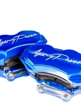Agency Power Big Brake Kit Front and Rear Blue Ice Polaris RZR Turbo                                     - AP-RZR-460-BLU - Image 6