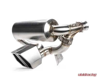 Agency Power Valvetronic Exhaust System Silver Tips Can-Am Maverick X3 Turbo 2017-2025 - AP-BRP-X3-170