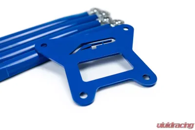 Agency Power Adjustable Rear Radius Arms Blue Polaris RZR Turbo S 2018-2025 - AP-RZRTS-200-BL